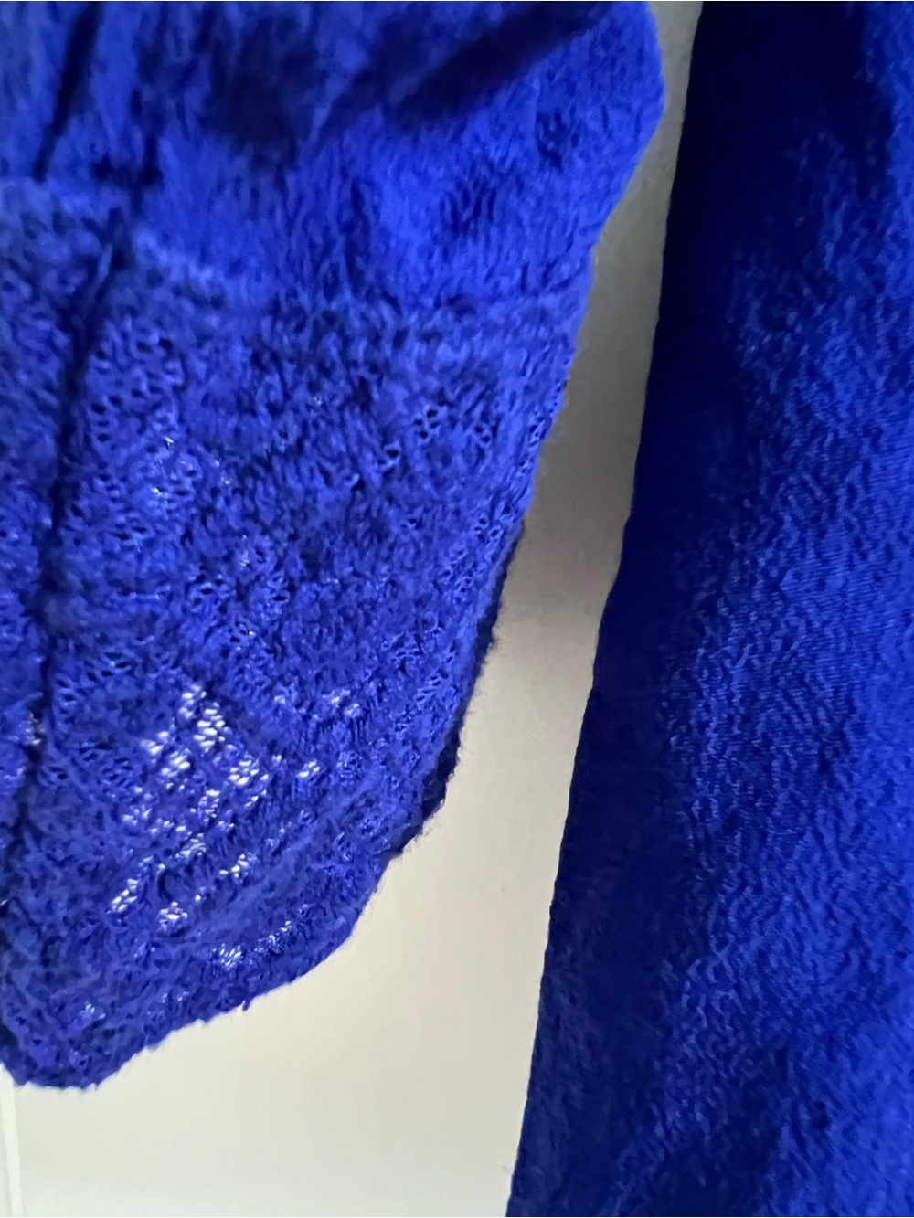 Meadow Rue Blue Lace Blouse - Picture 5 of 12